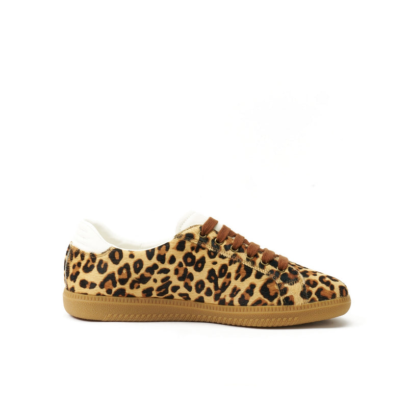 Baskets Low Cut Leopard - Femme