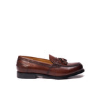 Tassel Loafers - Brown - Women