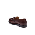 Tassel Loafers - Brown - Women