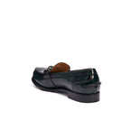 Horsebit Loafers - Green - Women