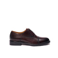 Richelieu mit gerader Kappe - Bordeaux - Damen