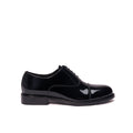 Oxfordskor Cap Toe - Lackat läder Svart - Dam