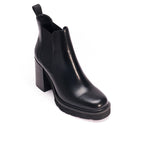 Heeled Chelsea Boots - Black - Women