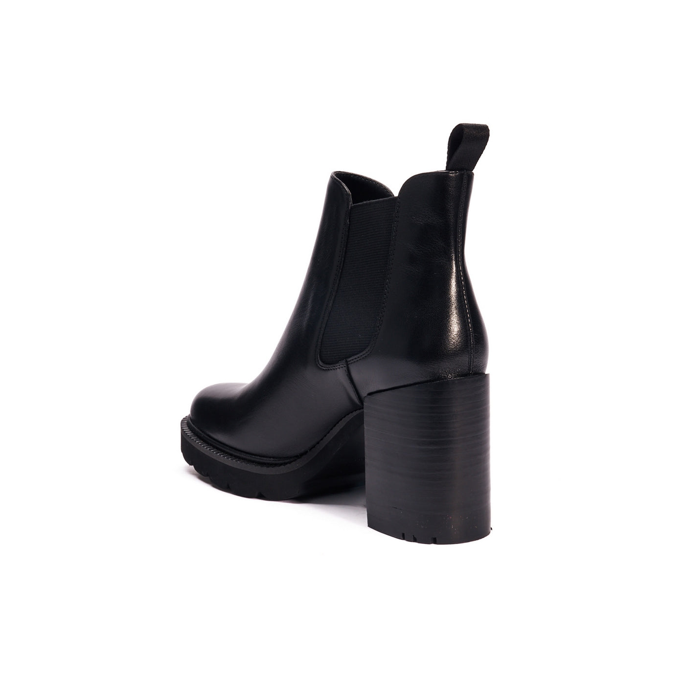Heeled Chelsea Boots - Black - Women