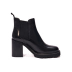 Heeled Chelsea Boots - Black - Women
