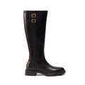 Kniehohe Stiefel - Bordeaux - Damen