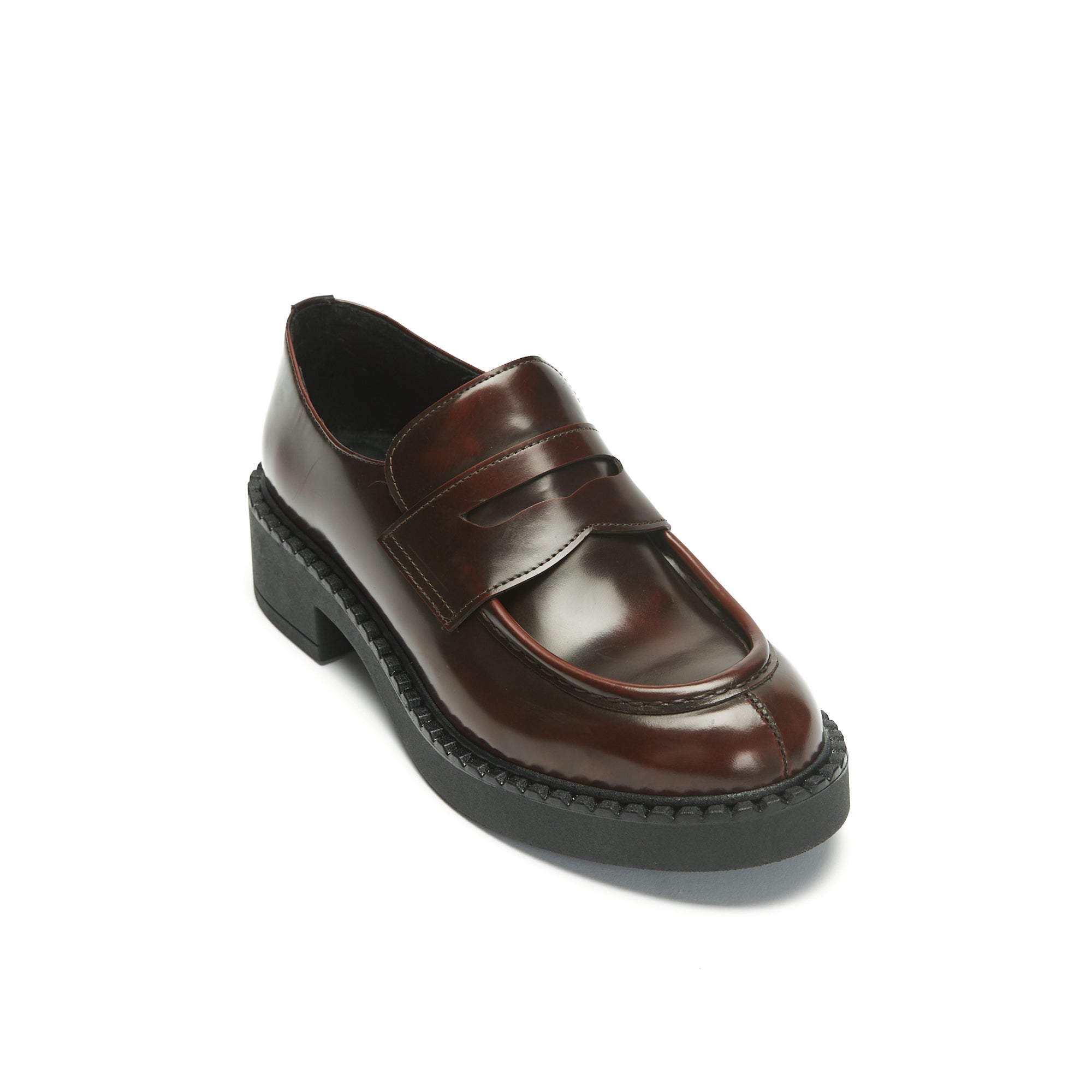 Mocassins Penny - Bordeaux - Femme