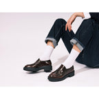 Mocassins Penny - Bordeaux - Femme