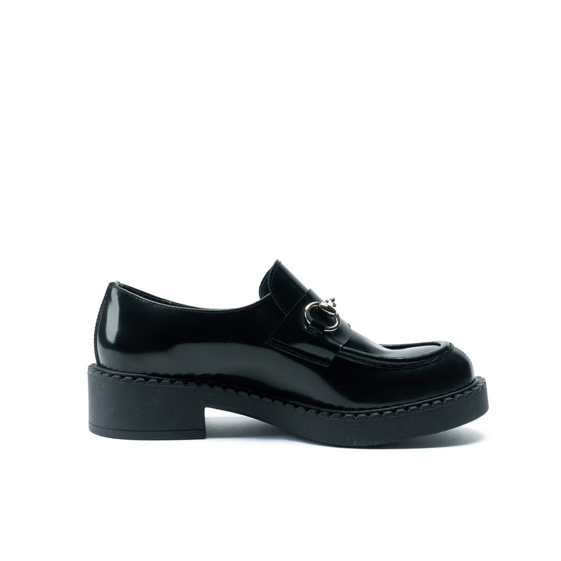British Passport - Mocassins Bit - Noir - Femme
