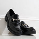 British Passport - Mocassins Bit - Noir - Femme