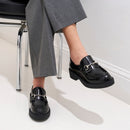 British Passport - Mocassins Bit - Noir - Femme