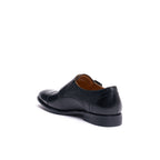 Monk Strap À Bout Droit - Noir - Homme