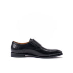 Monk Strap À Bout Droit - Noir - Homme