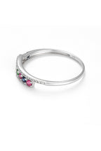 Bague "Passion Scintillante" D0,045/18 Mx0,28/9