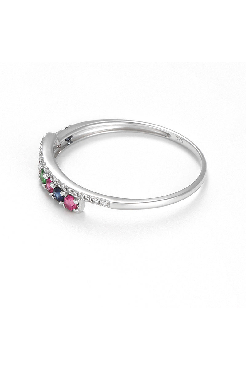 Bague "Passion Scintillante" D0,045/18 Mx0,28/9