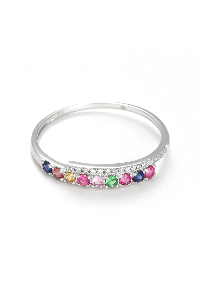 Bague "Passion Scintillante" D0,045/18 Mx0,28/9
