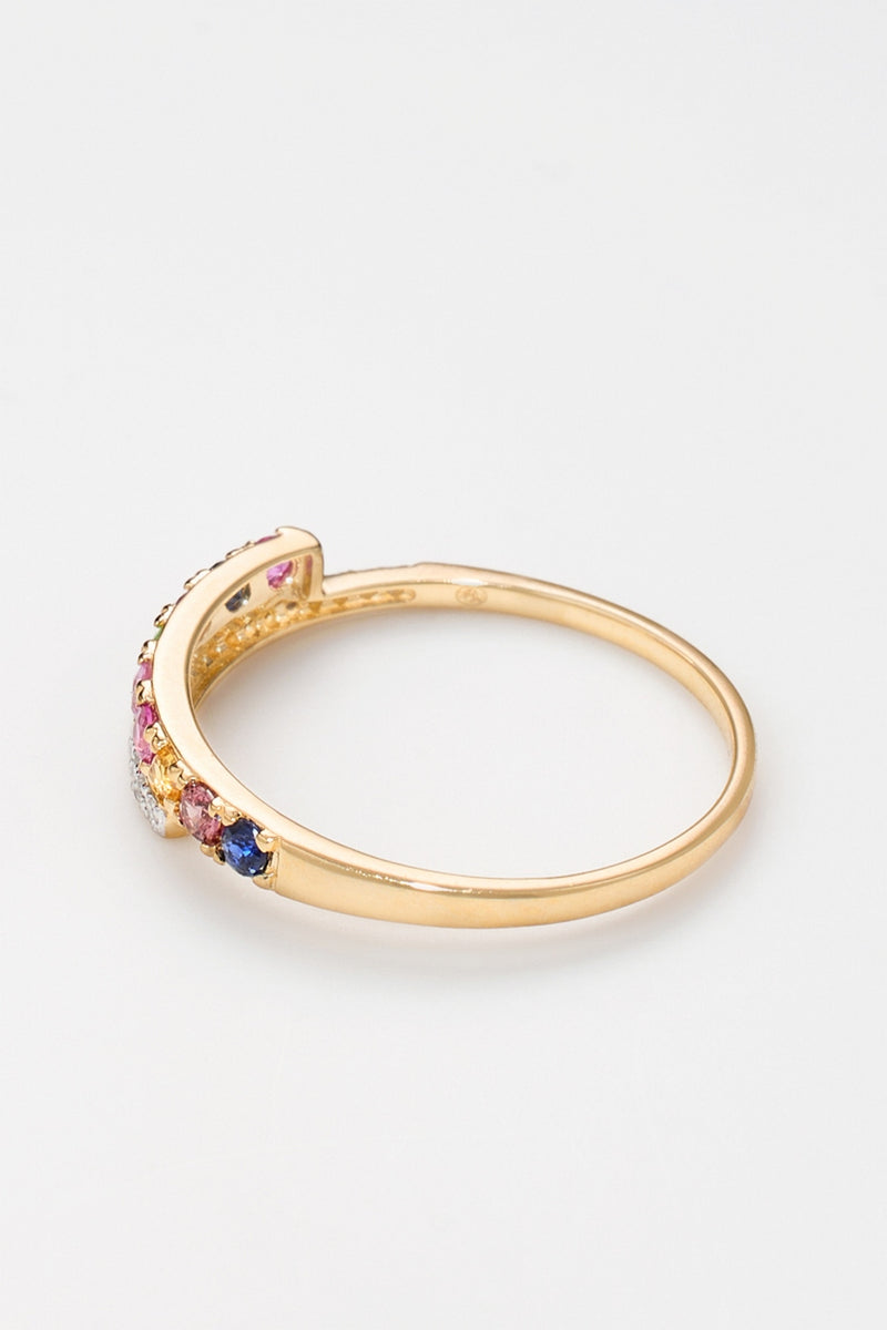 Bague D0,045/18 Mx0,28/9 - Or Jaune 375/1000