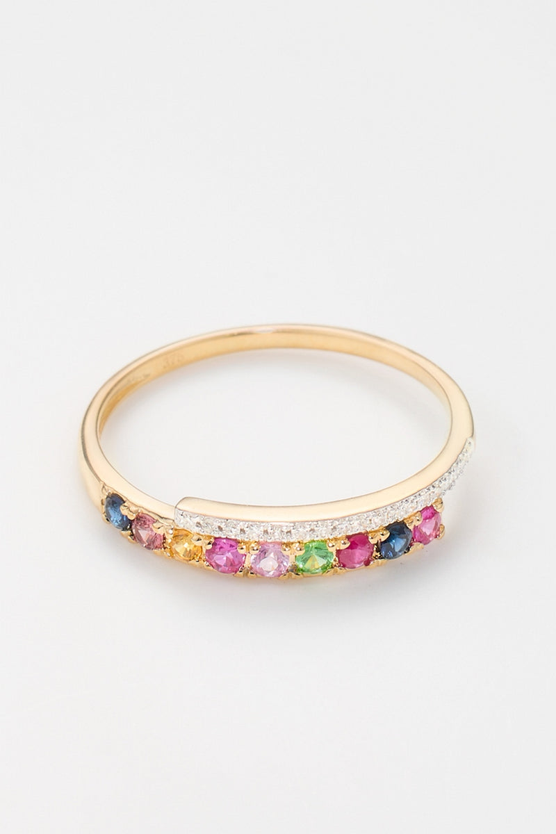 Bague D0,045/18 Mx0,28/9 - Or Jaune 375/1000