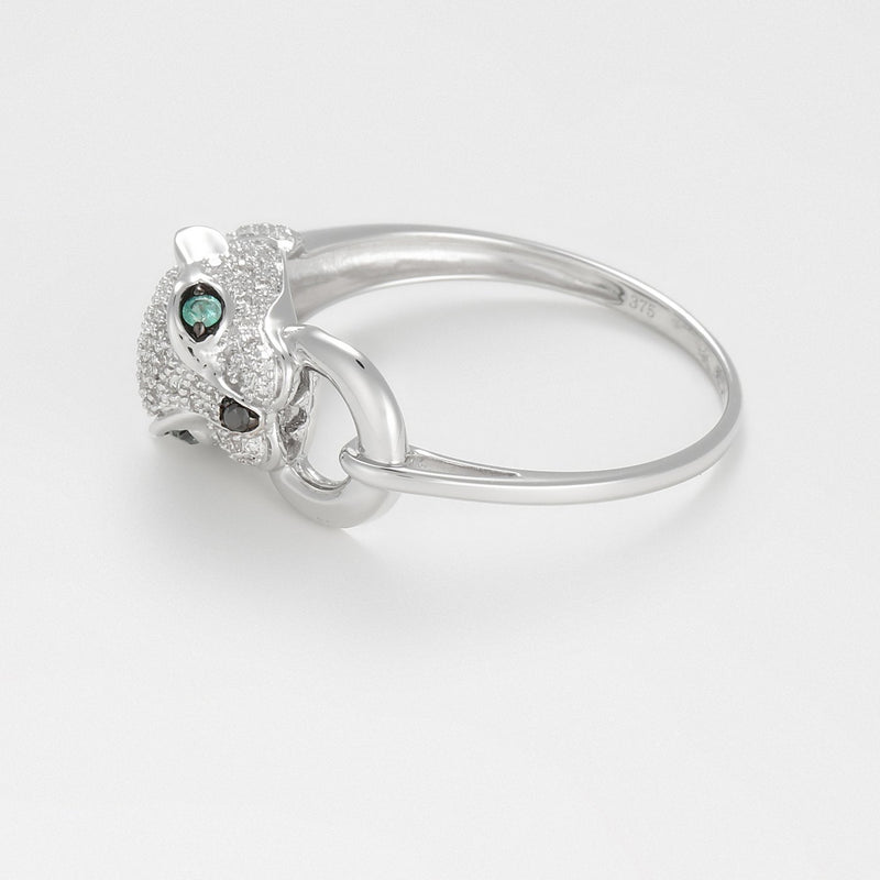 Bague D0,22/80 Dn 0,009/1 E0,029/2 - Or Blanc 375/1000