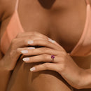 Bague "Nimué" D0,036/12 G2,08/1 - Or Jaune