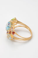 Bague "Valéria" D0,018/8 Mx4,40/12 - Or Jaune