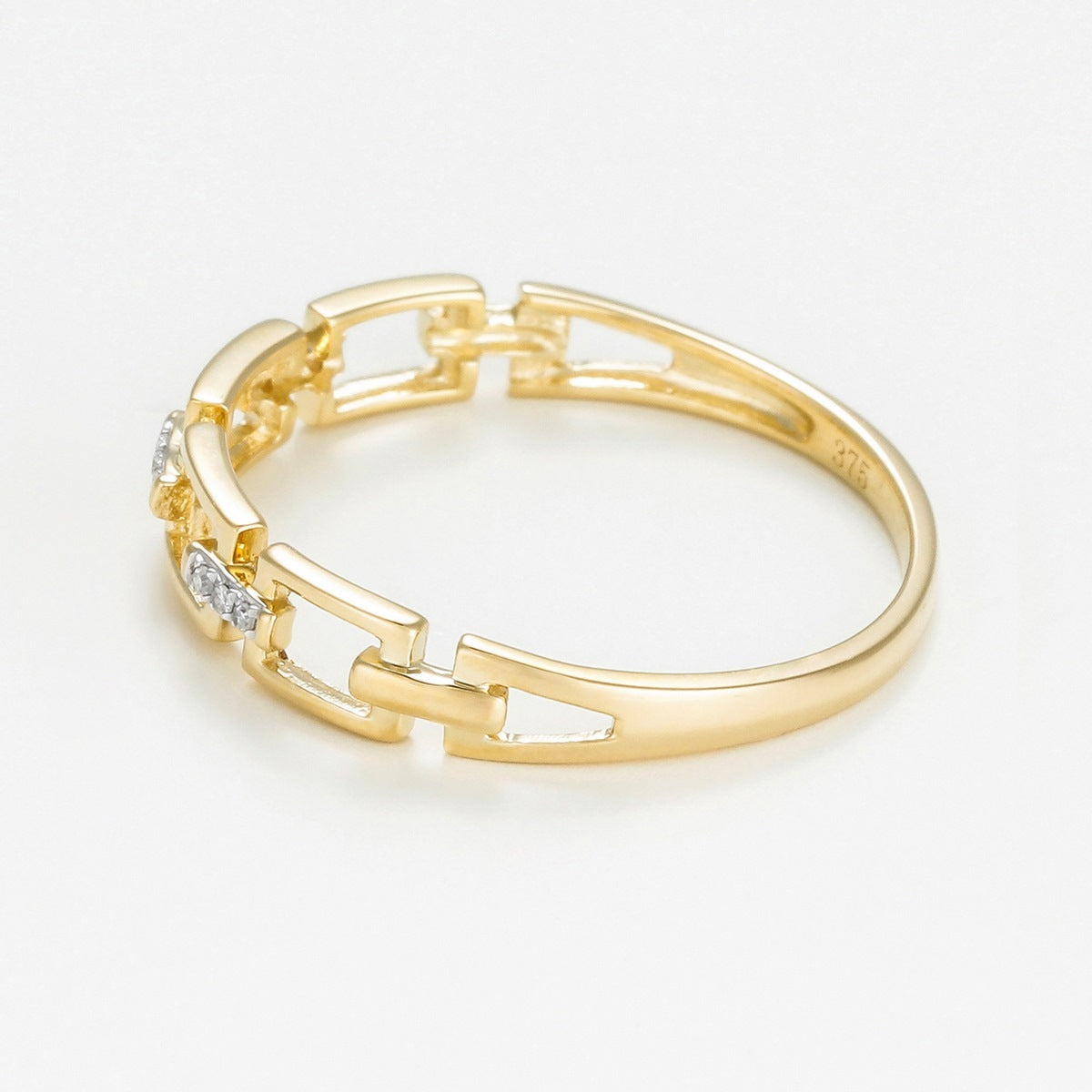 Bague "Maillage" D0,01/9 - Or Jaune