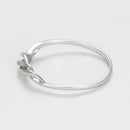 Bague "Life" Or D 0.01 Ct - Or Blanc 375/1000