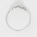 "Life" Gold Ring D 0.01 Ct - White Gold