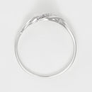 Bague "Life" Or D 0.01 Ct - Or Blanc 375/1000