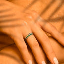 Anillo “Double Way” – Oro blanco