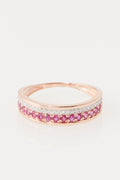 Bague "Double Voie"