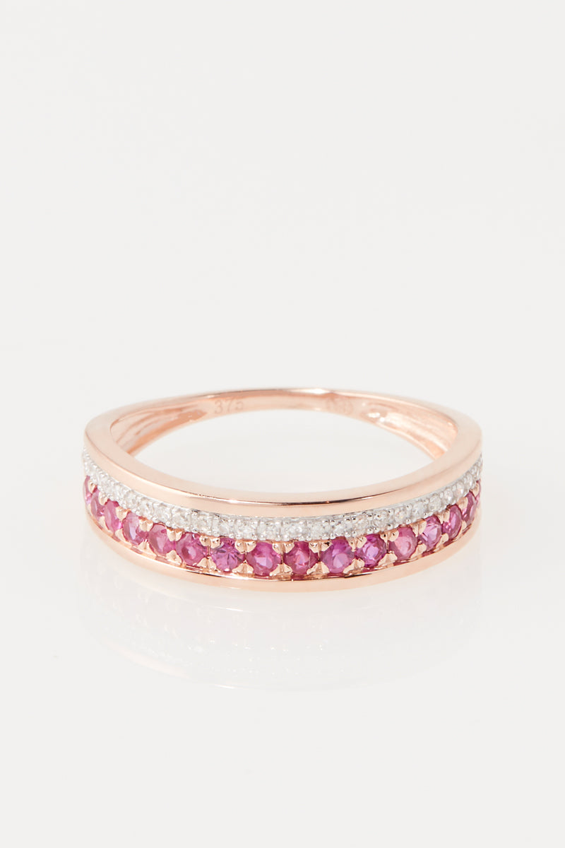 Bague "Double Voie"