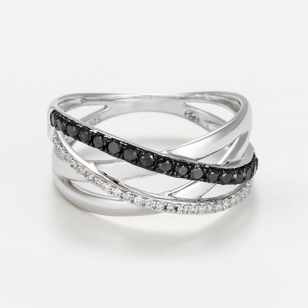 “Diamond Braid” Ring
