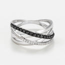 Bague " Tresse De Diamants"