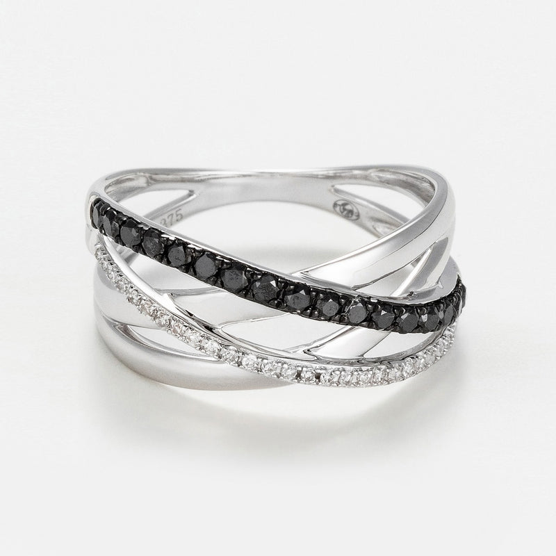 Bague " Tresse De Diamants"
