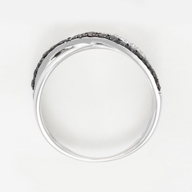 Bague " Tresse De Diamants"