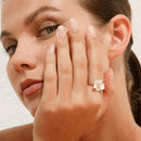 Bague "Orchidée" - Or Jaune