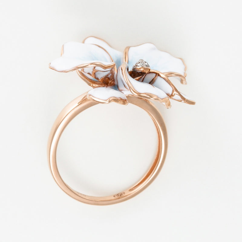 Ring "Althaea" - Rose Gold 375/1000