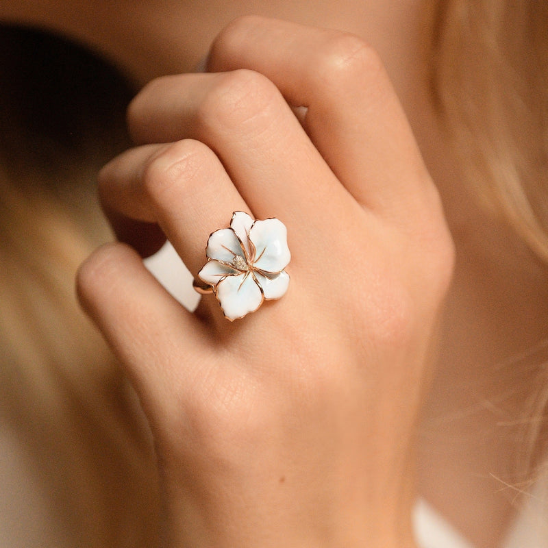 Bague "Althaea" - Or Rose 375/1000