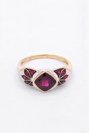 Bague "Yassmine" D0,1/38 R0,29/10 G2,1/1 - Or Jaune 375/1000