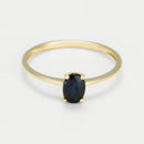 Bague "Andreia" E0,36Ct/1 - Or Jaune 375/1000