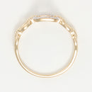 Blanc Anillo "Hana" D0,04/14 - Oro 375/1000