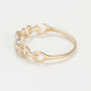 Ring "Hana" D0,04/14 - Yellow gold 375/1000