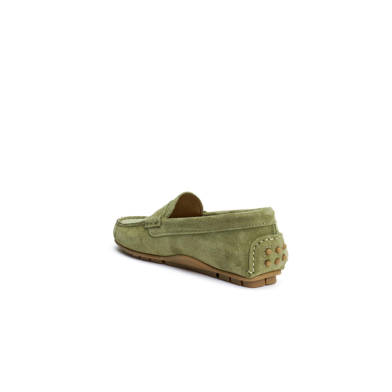 Driver Loafers - Light Green - Women