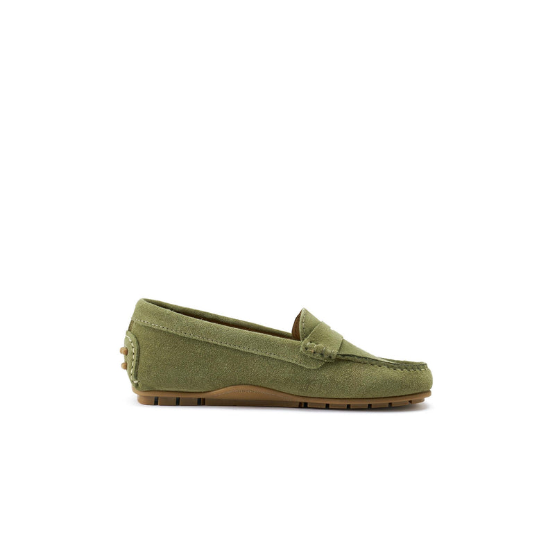 Driver Loafers - Light Green - Women