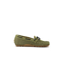British Passport - Driver Loafers - Light Green - Women