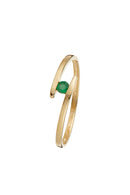 Bague "Arc" Or Jaune 0,06Ct/1 375/1000