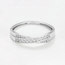 Blanc Anillo "Croce" D0,025/15 - Oro 375/1000