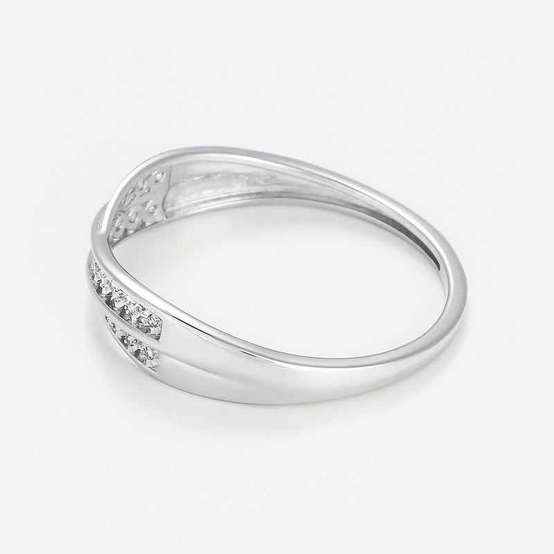 Blanc Anillo "Croce" D0,025/15 - Oro 375/1000