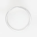 Bague "Croce" D0,025/15 - Or Blanc